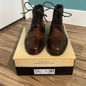 Johnston & Murphy Karnes dark brown
